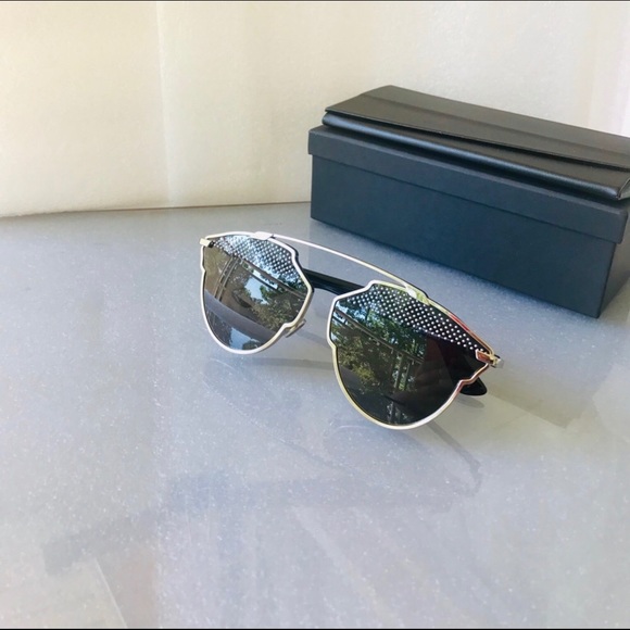 Christian Dior So Real Aviator Sunglasses - Picture 9 of 13